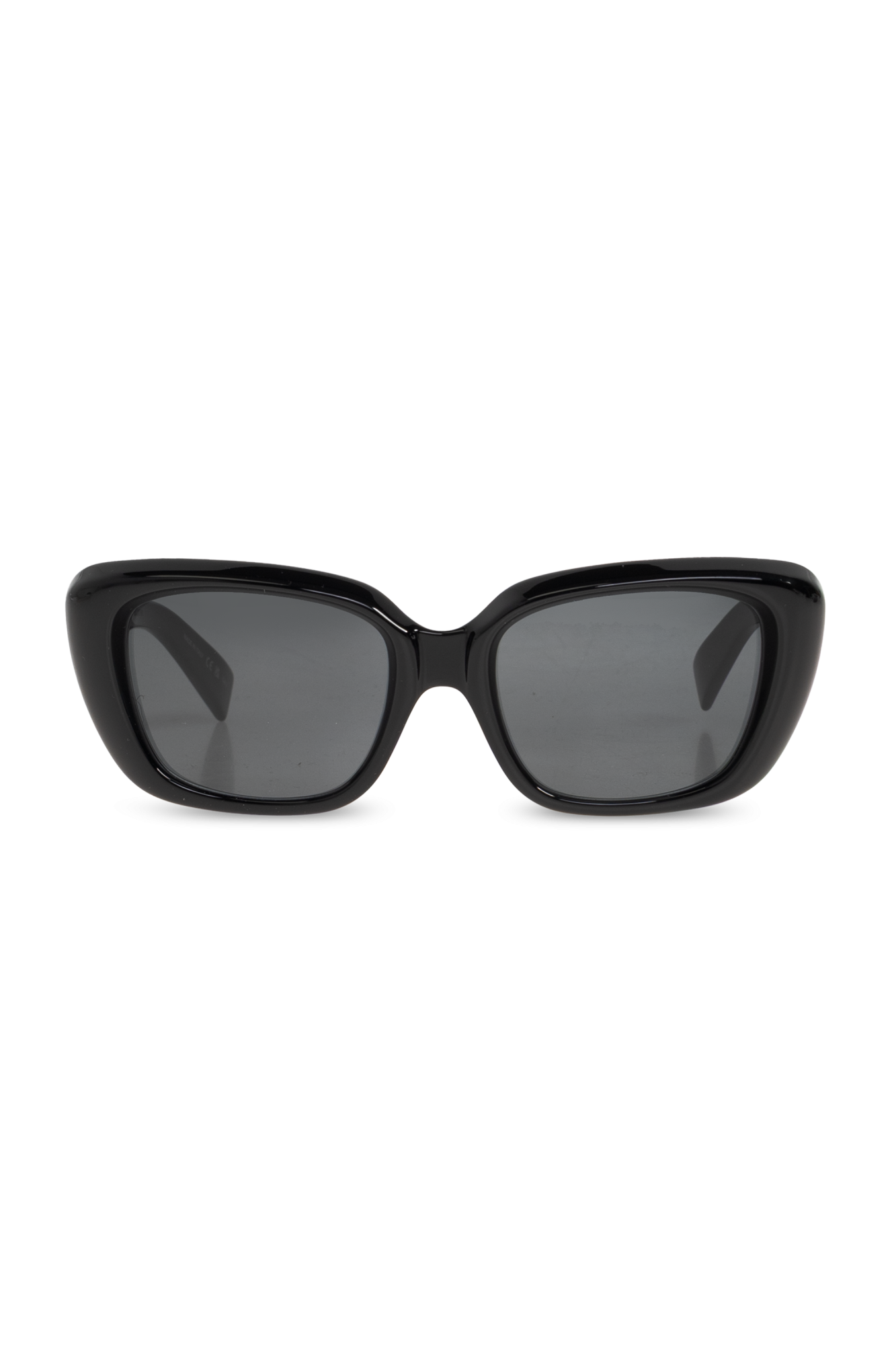 美品　イヴサンローランYSL　シルバー　MADE IN FRANCE　レディース イヴサンローラン YSLロゴミラー #シルバー[品番：BLAE0025217]｜BLANC